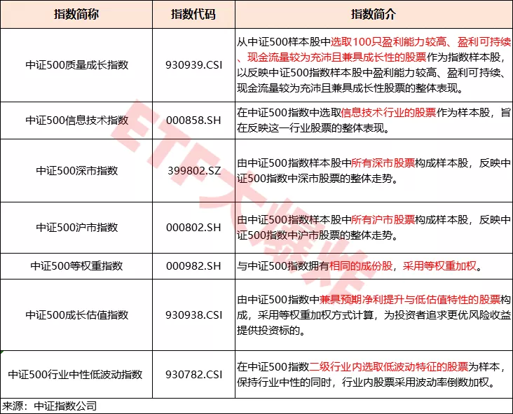 中证500是什么意思是哪些股票（中证500是指哪些股票）