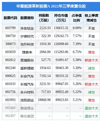 华夏能源革新股票基金（003834华夏能源革新股票基金）