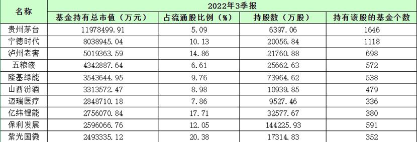 十大股票型基金（有哪些股票型基金比较好）