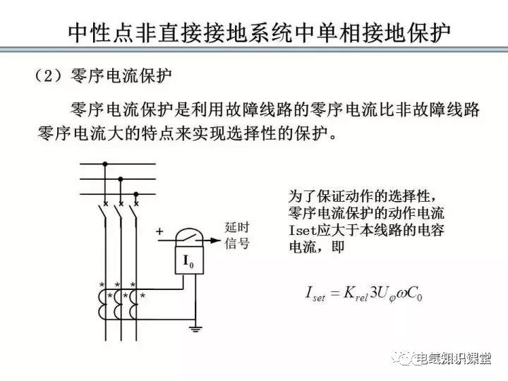 零序保护的原理和作用（零序电流保护整定计算）