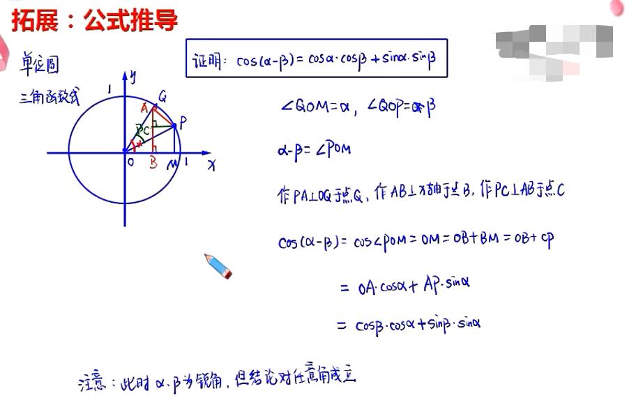 cosa+cosb公式（cosa的公式）