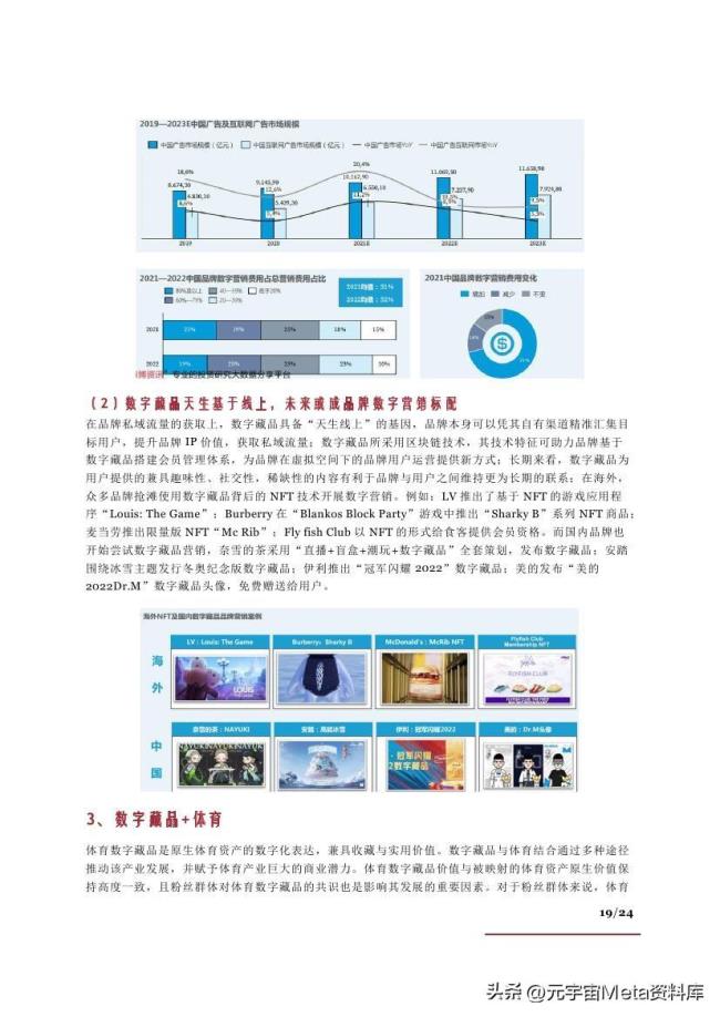 NFT行业：发展现状、产业链及相关公司、商业模式及未来展望-24页