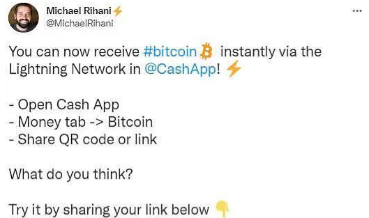 Cash App：已通过闪电网络支持发送和接收BTC，但7天交易上限为999美元 交易所app下载