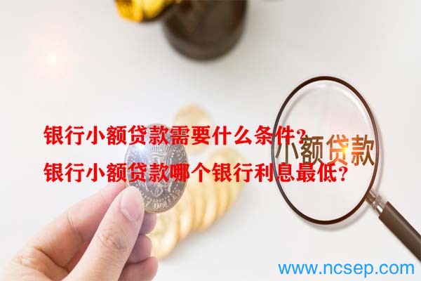 银行小额贷款需要什么条件？银行小额贷款哪个银行利息最低？