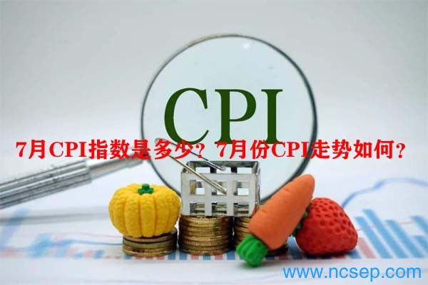 7月CPI指数是多少？7月份CPI走势如何？